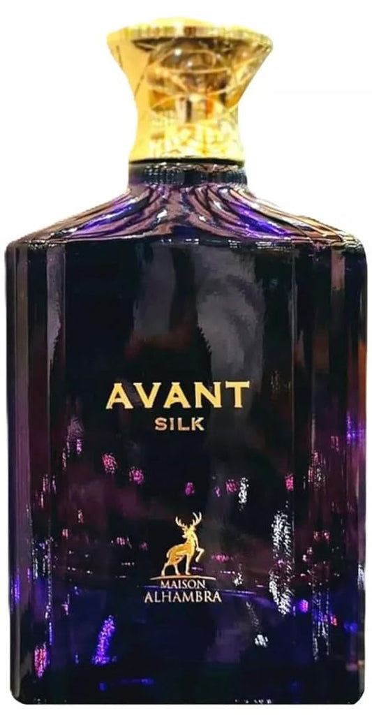 Maison Alhambra Avant Silk for Unisex Eau de Parfum Spray, 3.4 Ounce / 100 ml