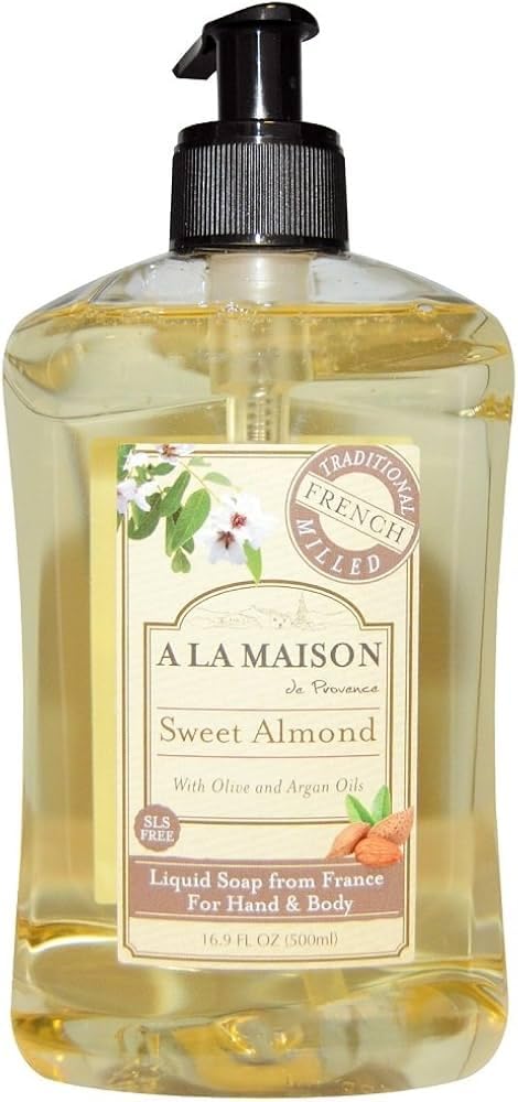 A La Maison Sweet Almond French Liquid Soap, 16.9 Fluid Ounce -- 1 each. by A La Maison