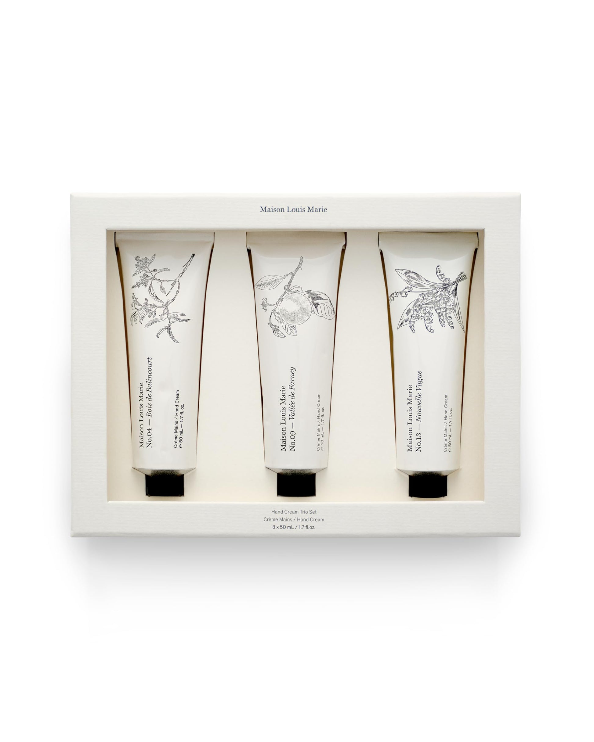 Maison Louis Marie - No.04 Bois De Balincourt Hand Cream | Luxury Clean Beauty + Non-Toxic Fragrance (1.7 fl oz | 50 ml)