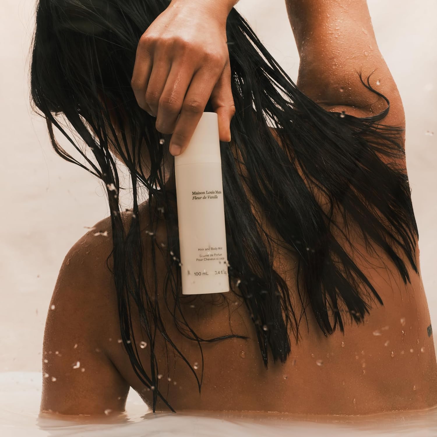 Maison Louis Marie - Fleur de Vanille Hair and Body Mist | Alcohol-Free, Hair Safe | Luxury Clean Beauty + Non-Toxic Fragrance (100mL | 3.4 fl oz)
